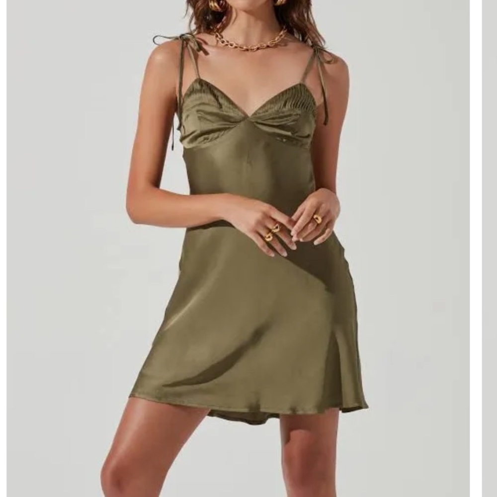 ASTR Olive Dress